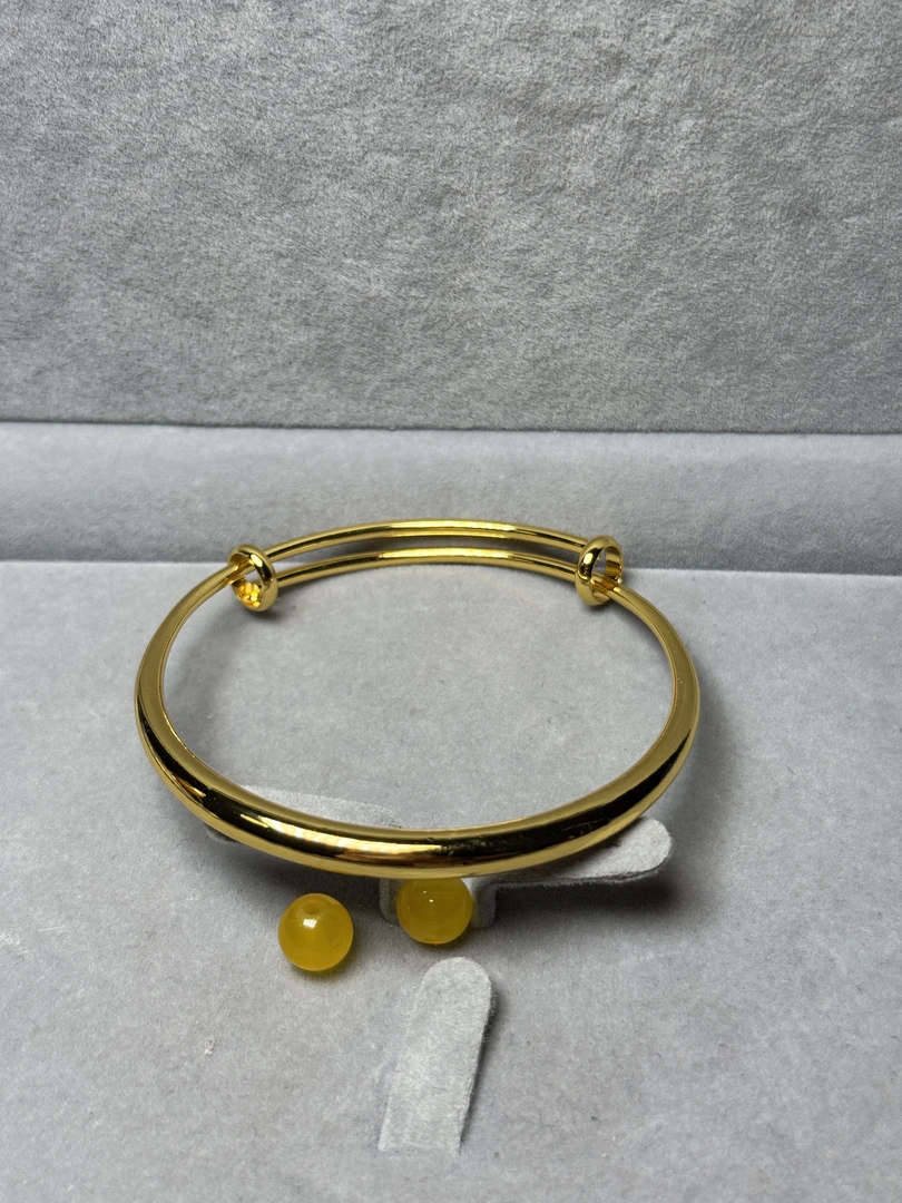 A08精工圆条推拉手镯