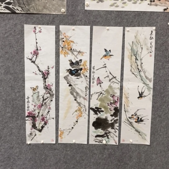 国画尚定固老师作品