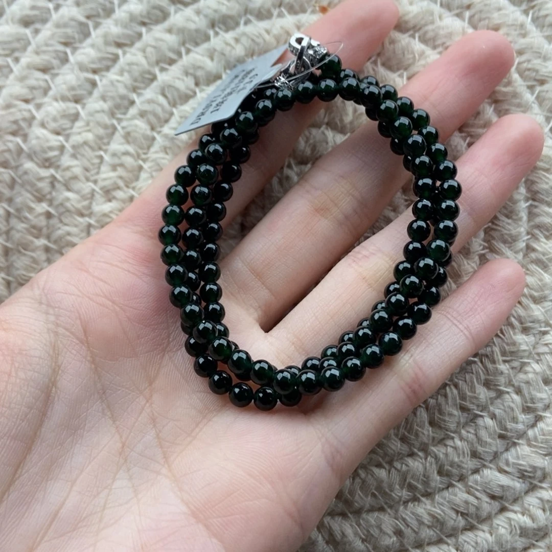 颈饰未镶嵌翡翠珠琏