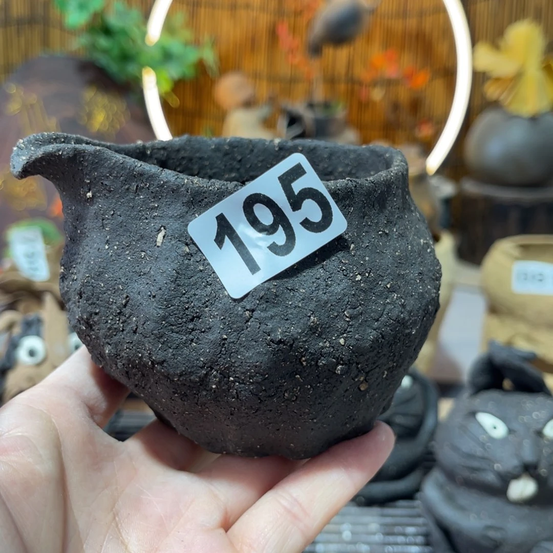 木村信鸿柴烧宝瓶