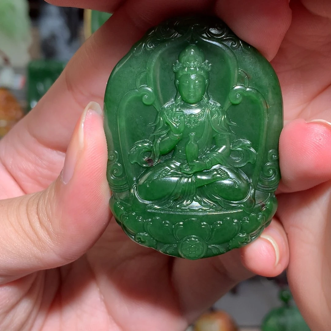 和田玉吊坠未镶嵌