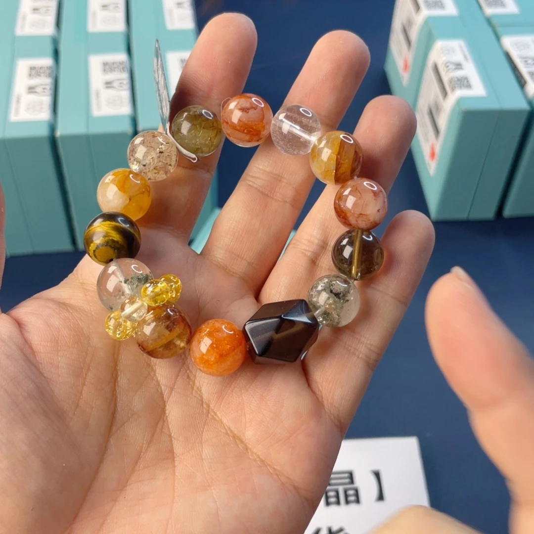 银S925镶嵌手链水晶