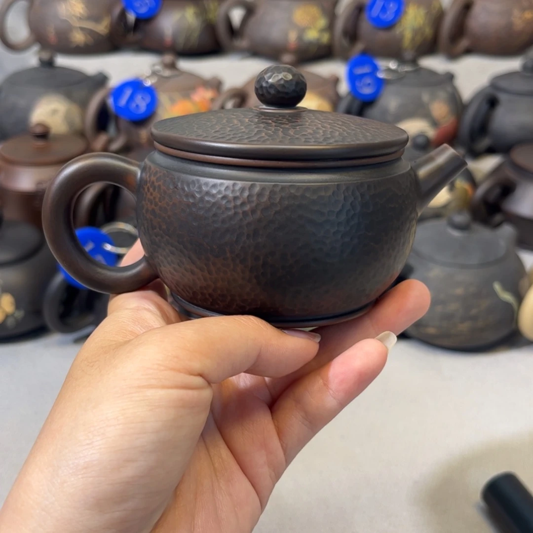 【闪购商品】红泥 锤纹 容量 170c c