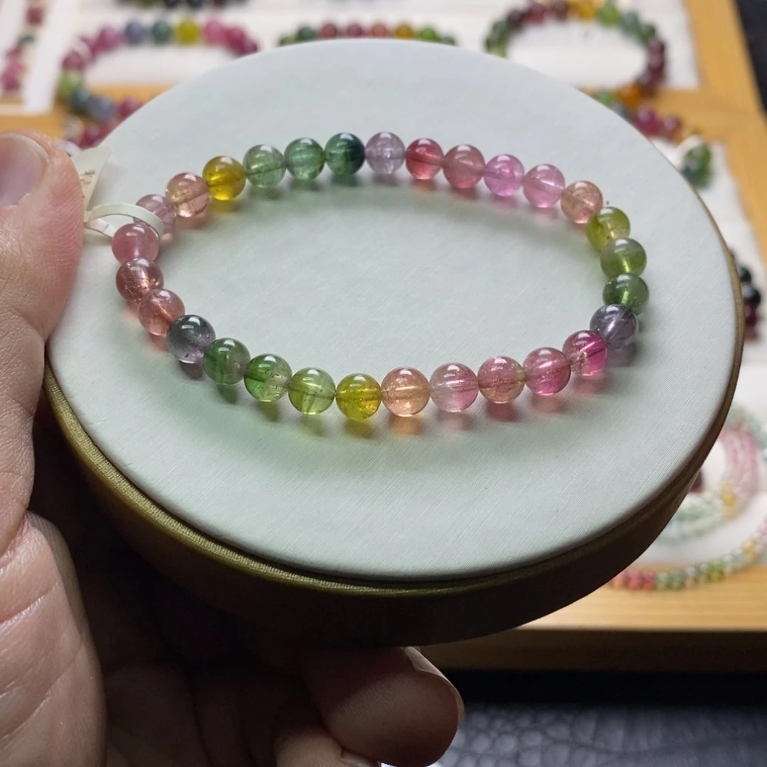 未镶嵌碧玺手链碧玺