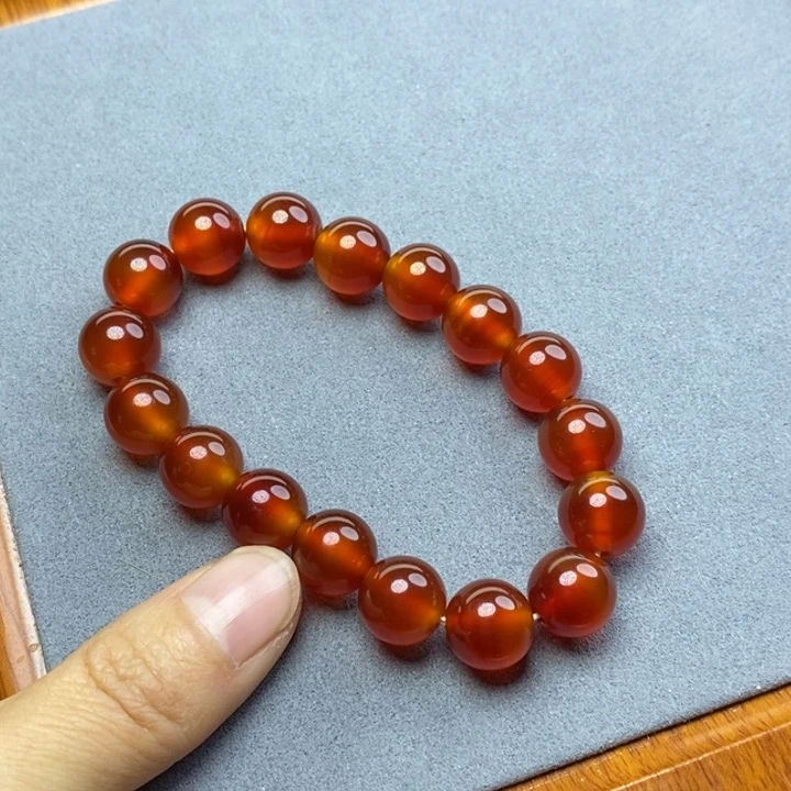 玛瑙/玉髓手链未镶嵌冰*