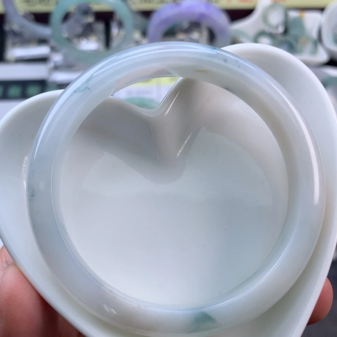 【闪购商品】未镶嵌定制翡翠57正圈