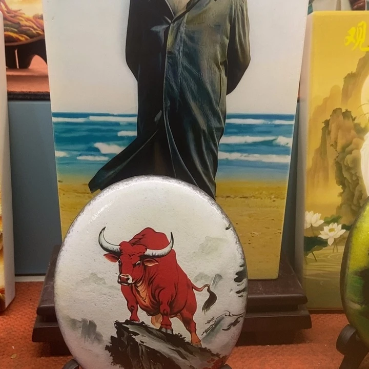 石材爷爷摆件真美啊