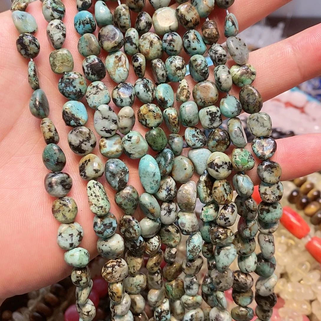 玛瑙/玉髓散珠非洲松一条8mm