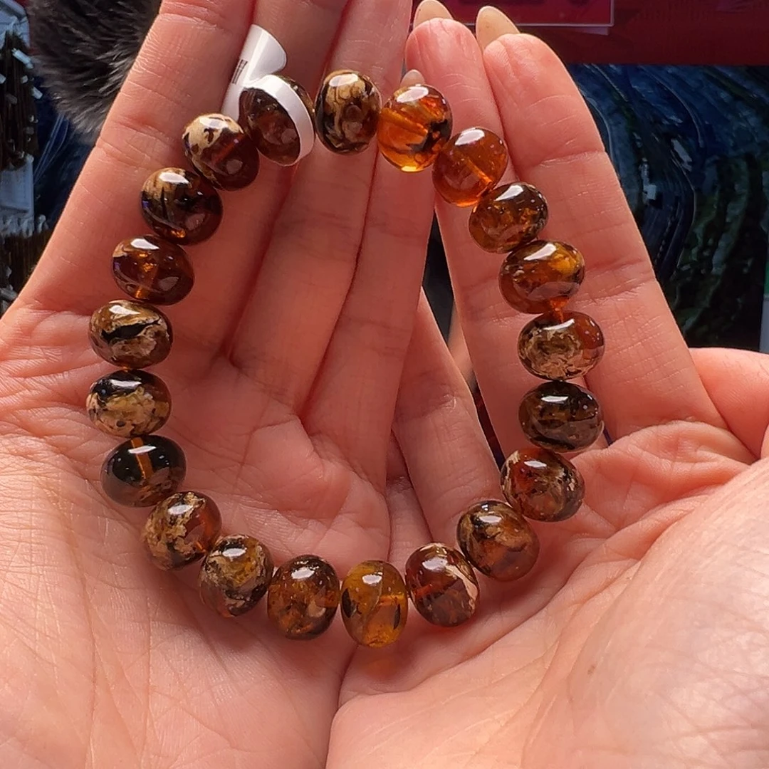 未镶嵌琥珀裸石抚顺琥珀10555十二