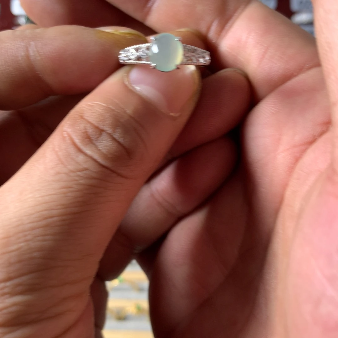 米***喵翡翠未镶嵌戒指410