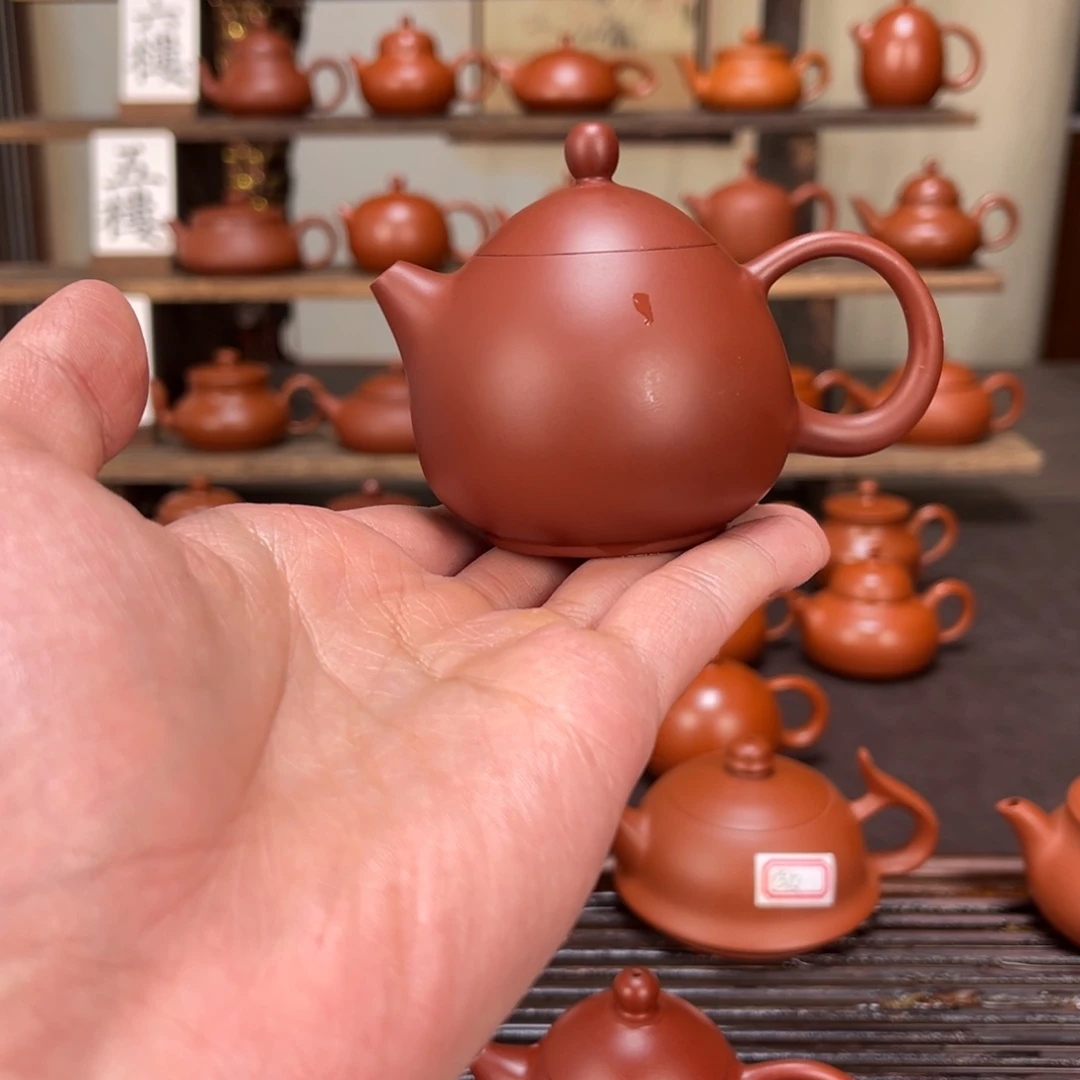晓***ヤ茶壶紫砂龙蛋95cc