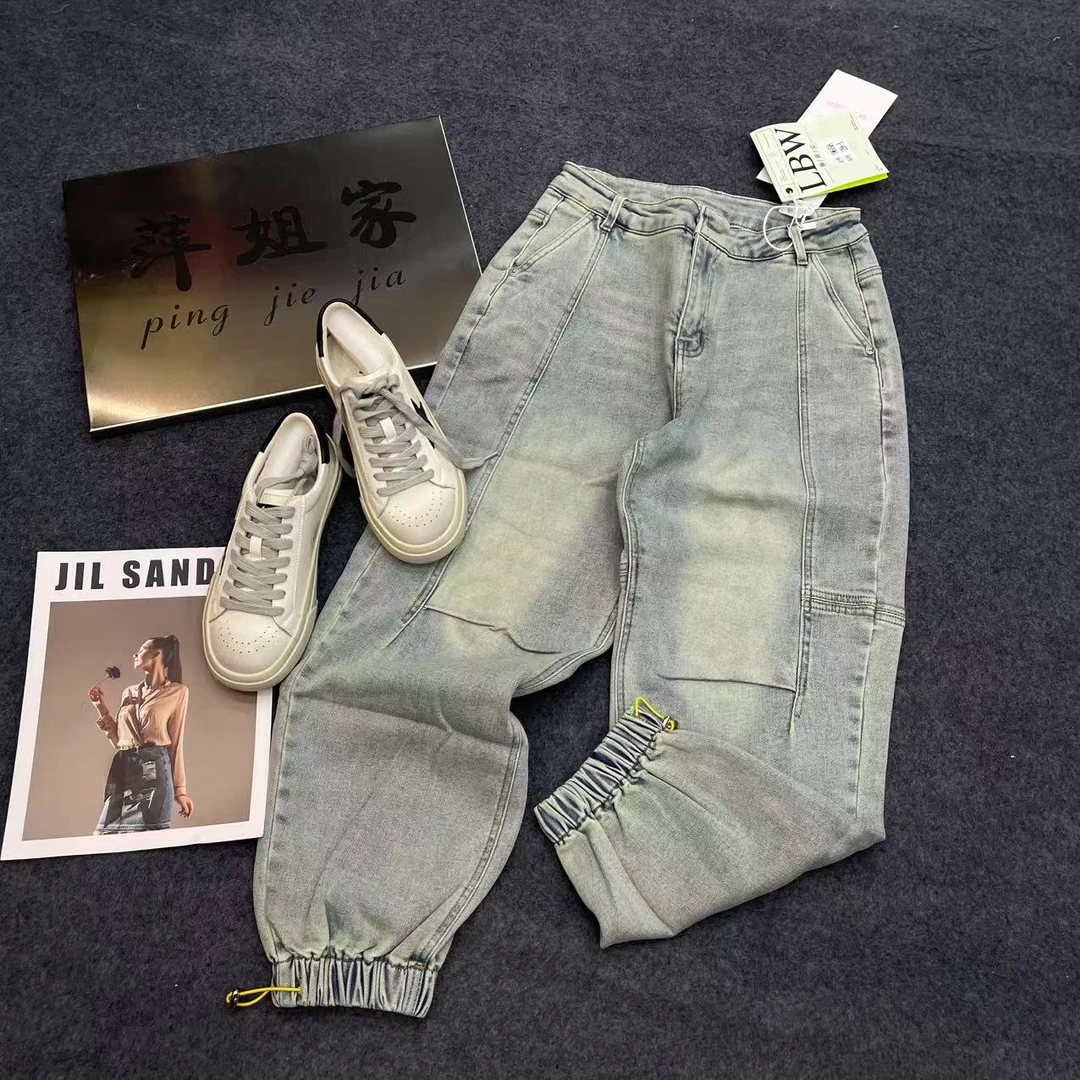 9658欧货水洗牛仔裤