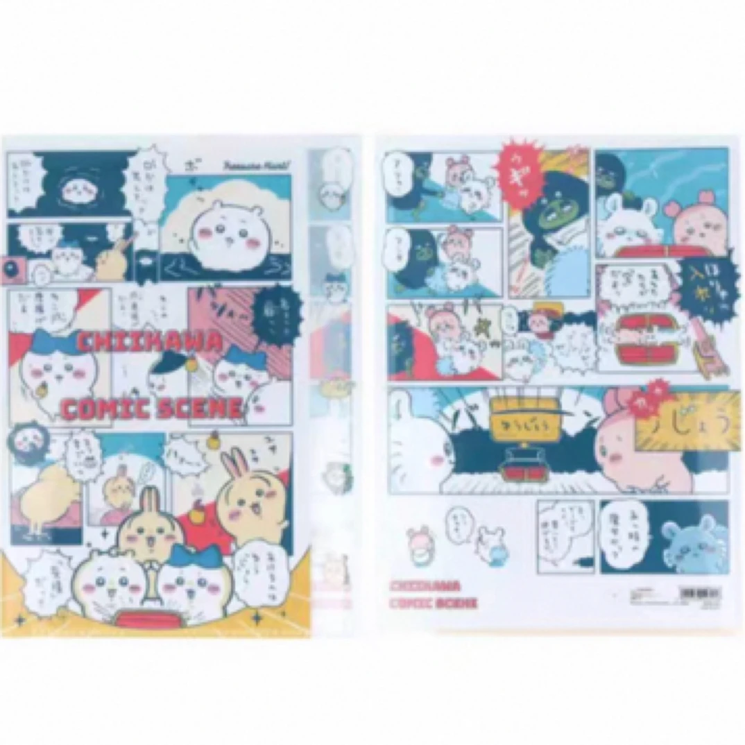 现货日本正品chiikawa吉伊卡哇文件夹小本本A4尺寸