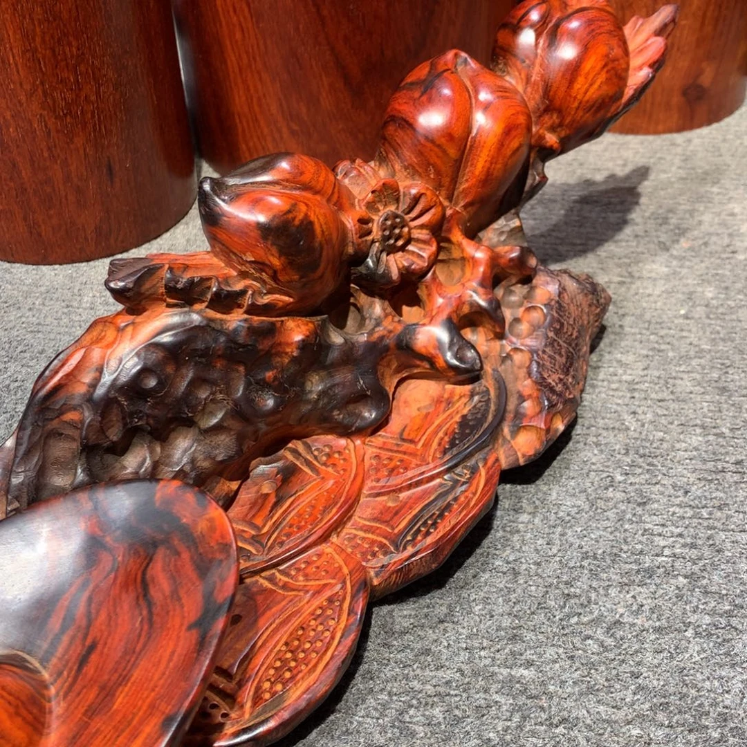 ****c木大红酸枝长寿富贵