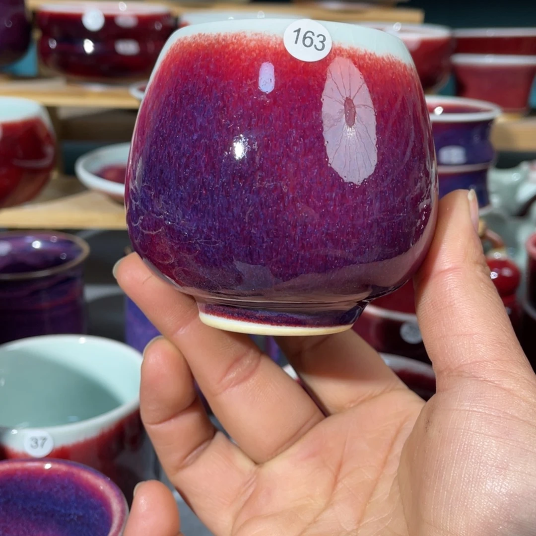 瓷片纯手工制作……微微瑕