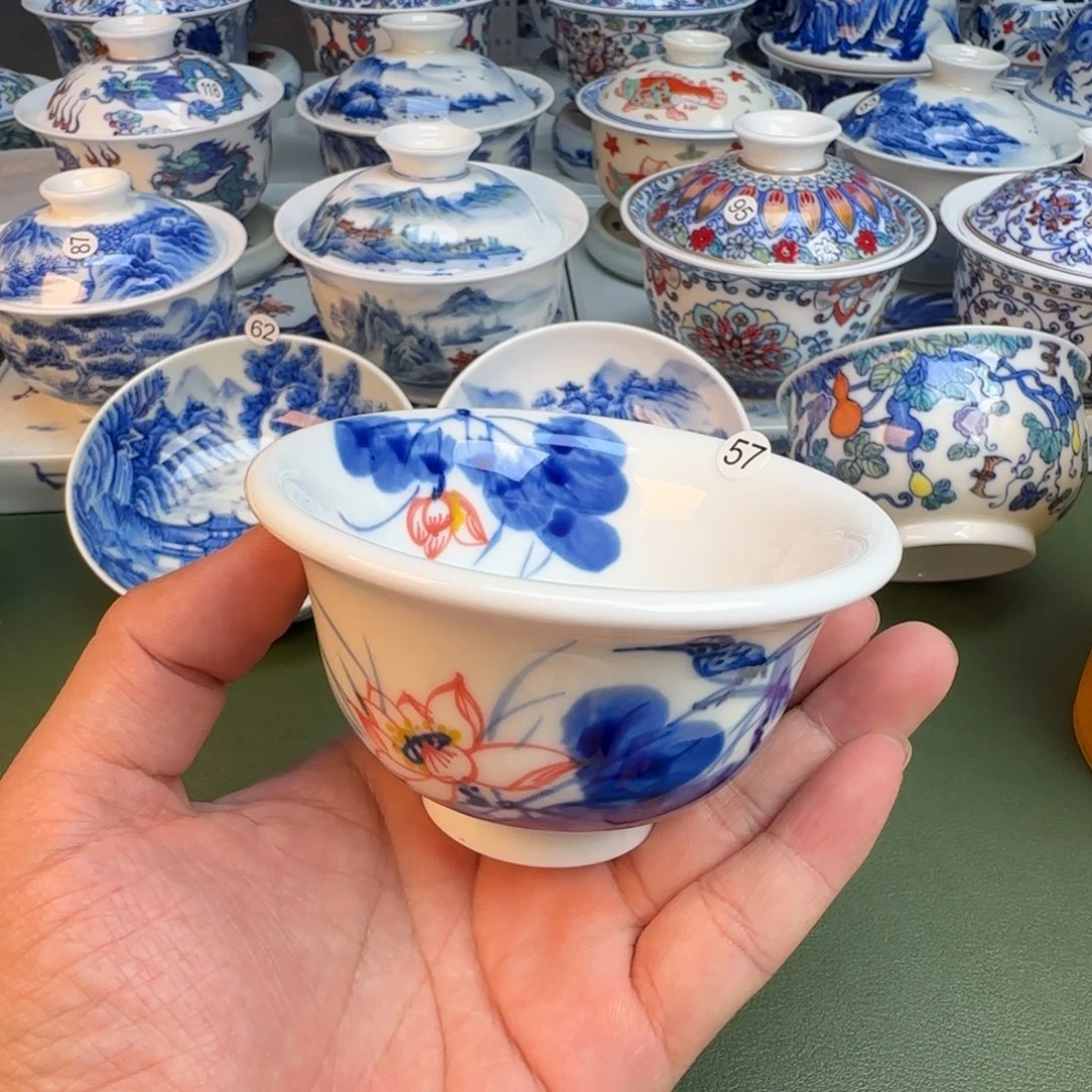 纯手工纯手绘茶具57
