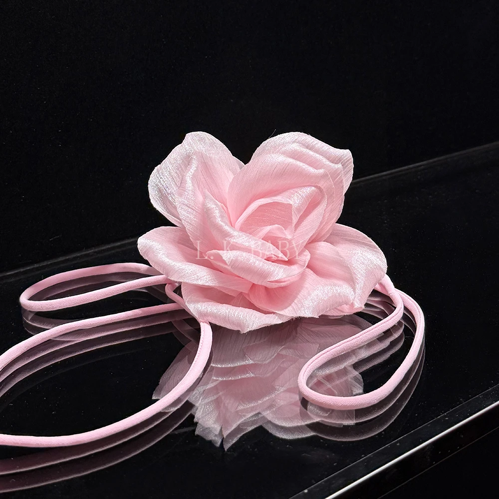 【L.K.BABY】法式纯欲浪漫花时尚百搭配饰S