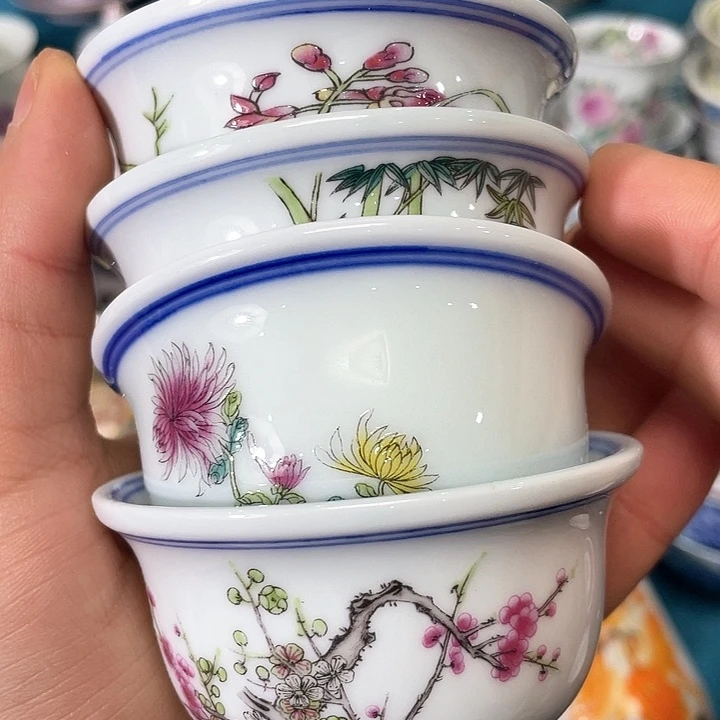 景德镇陶瓷主人杯234445