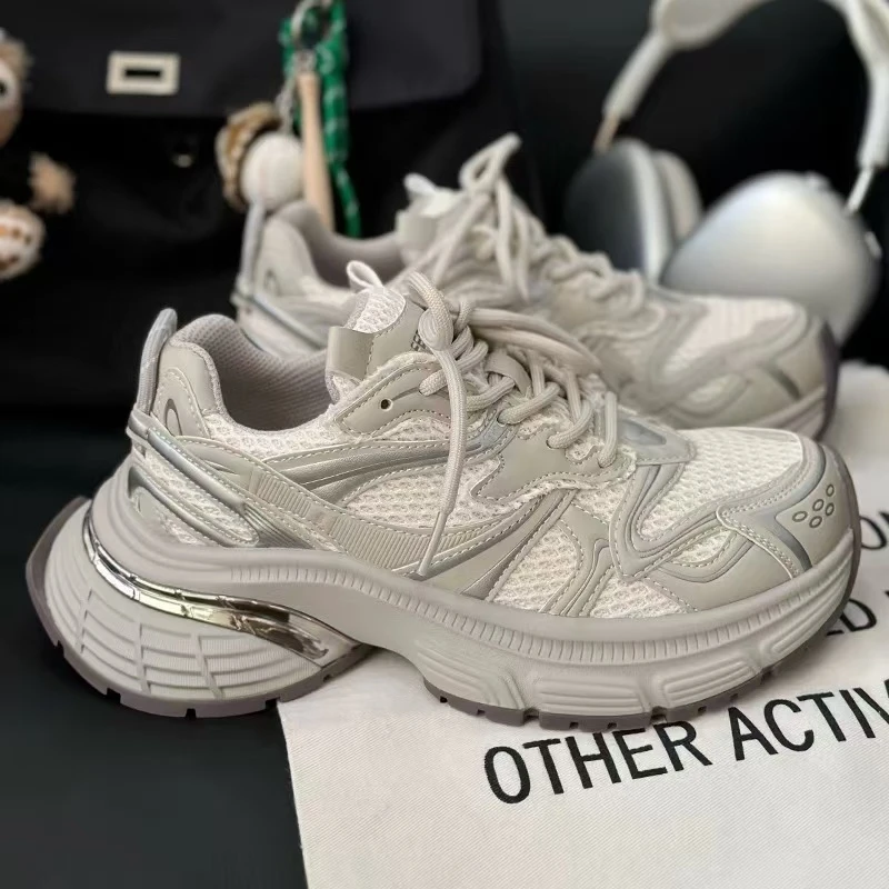 【大妮专属】增高厚底运动休闲鞋女988-13老爹鞋