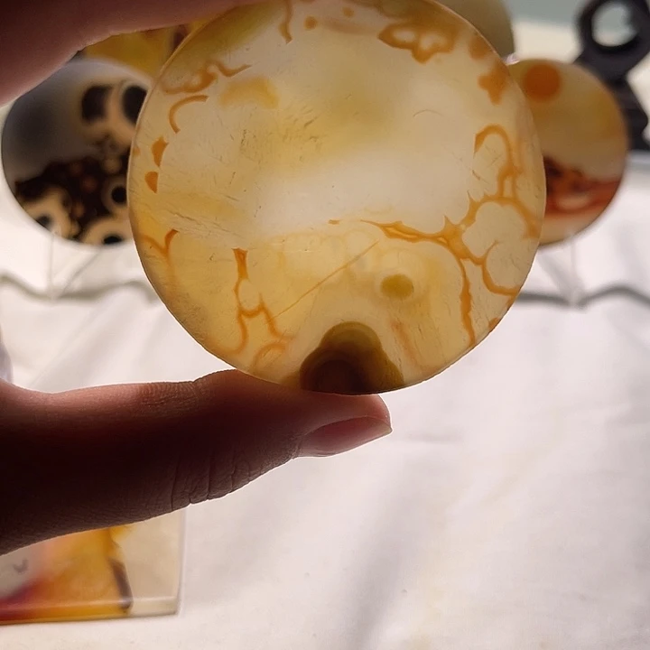 玛瑙/玉髓合金颈饰