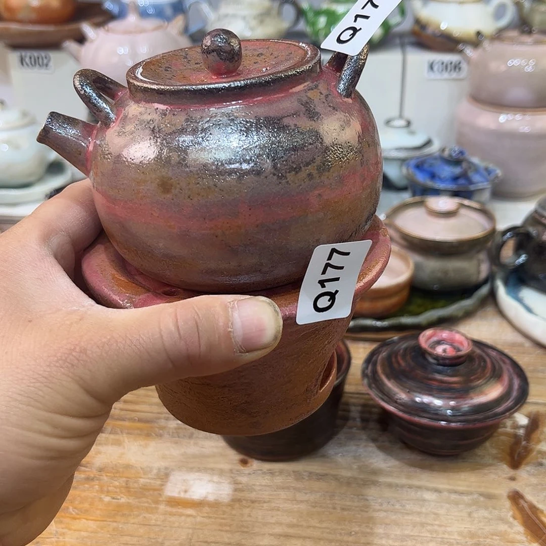 白泥茶杯铁*陶瓷艺术