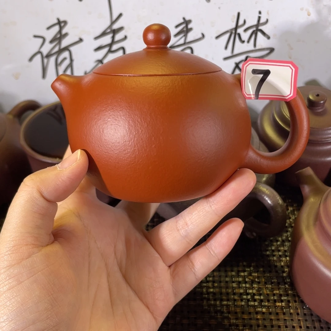 随****茶壶紫砂西施全手
