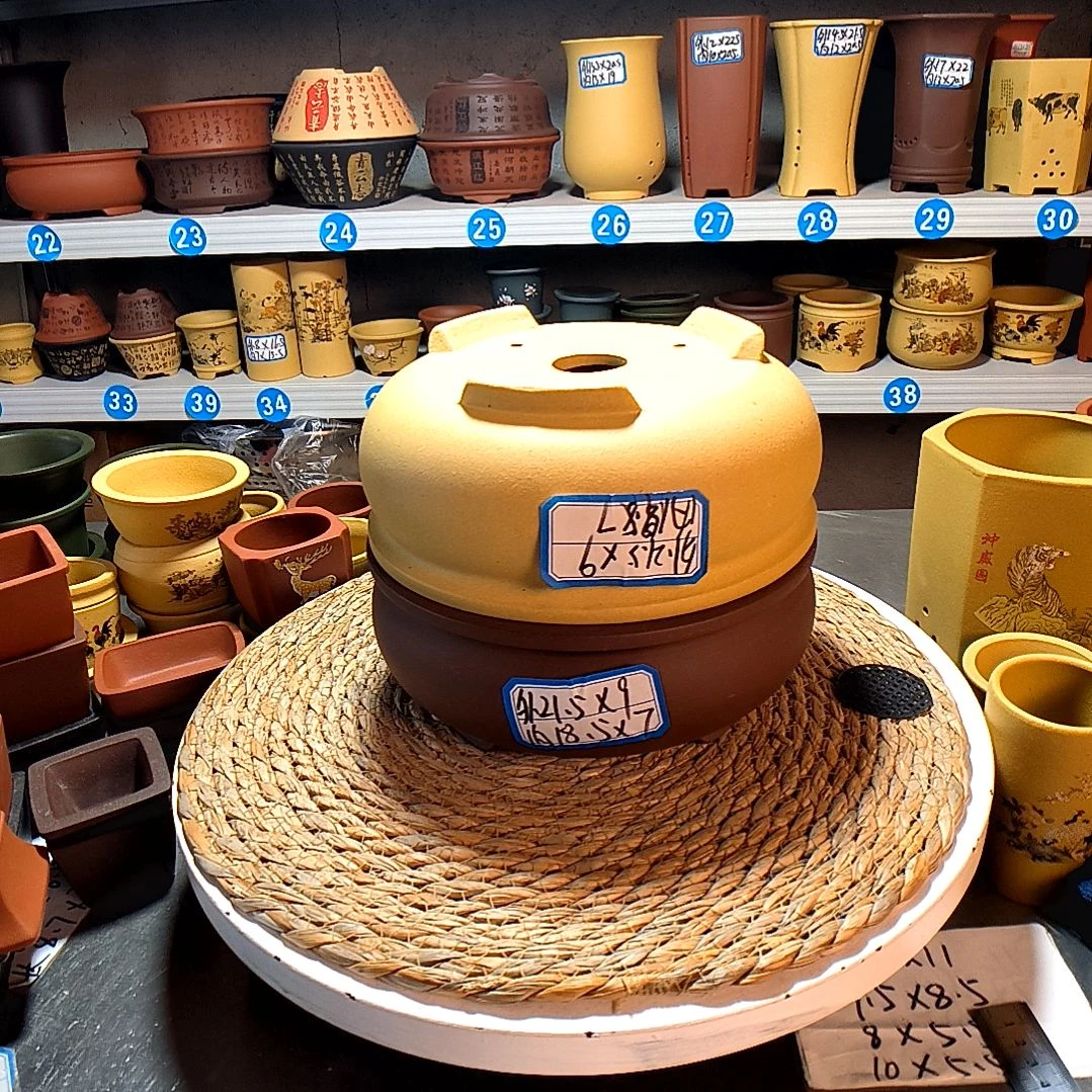 宜兴紫砂紫砂花盆