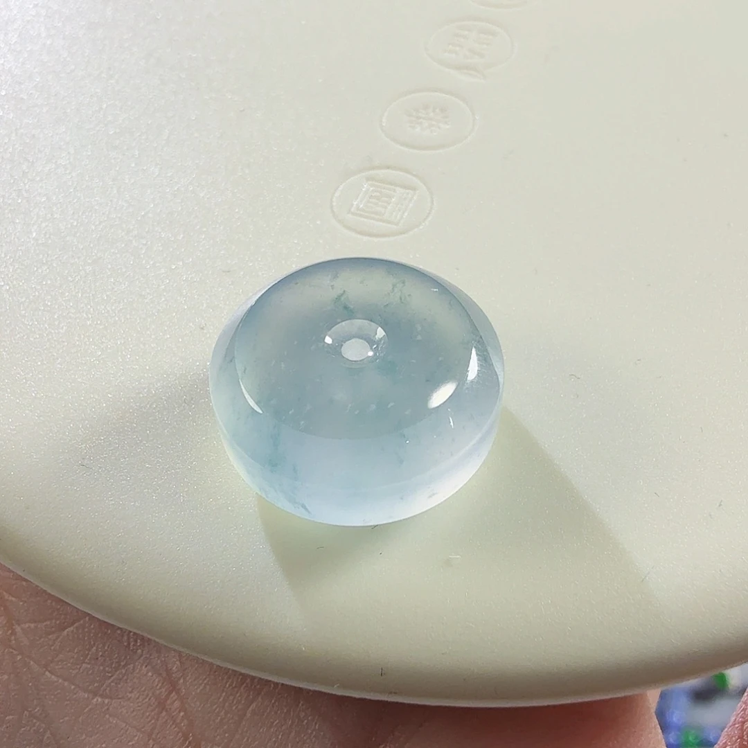 翡翠未镶嵌颈饰方扣15.3-6.7mm