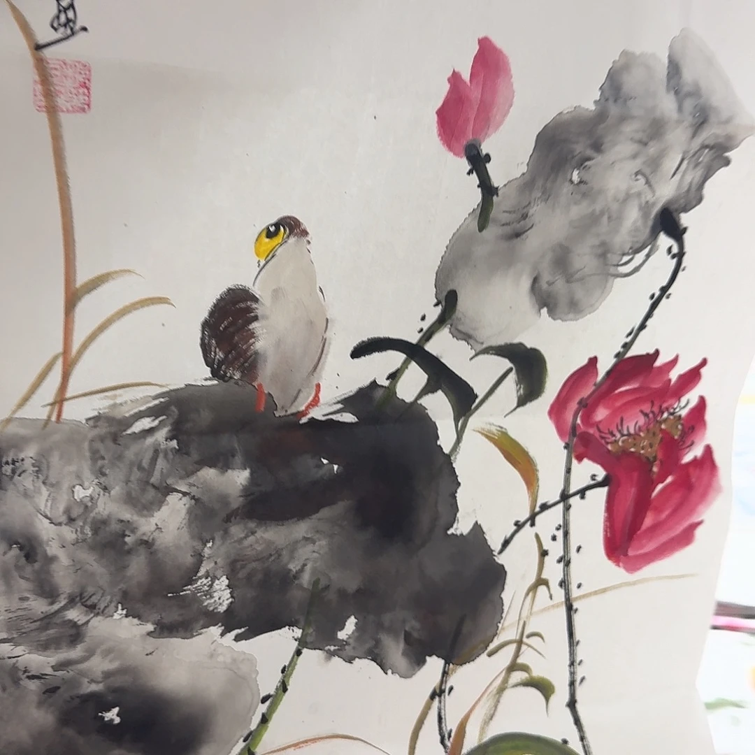 国画国画老师绘画作品5