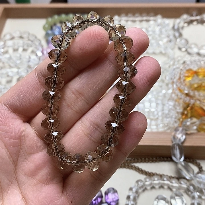 非金属卡10mm+茶刻面