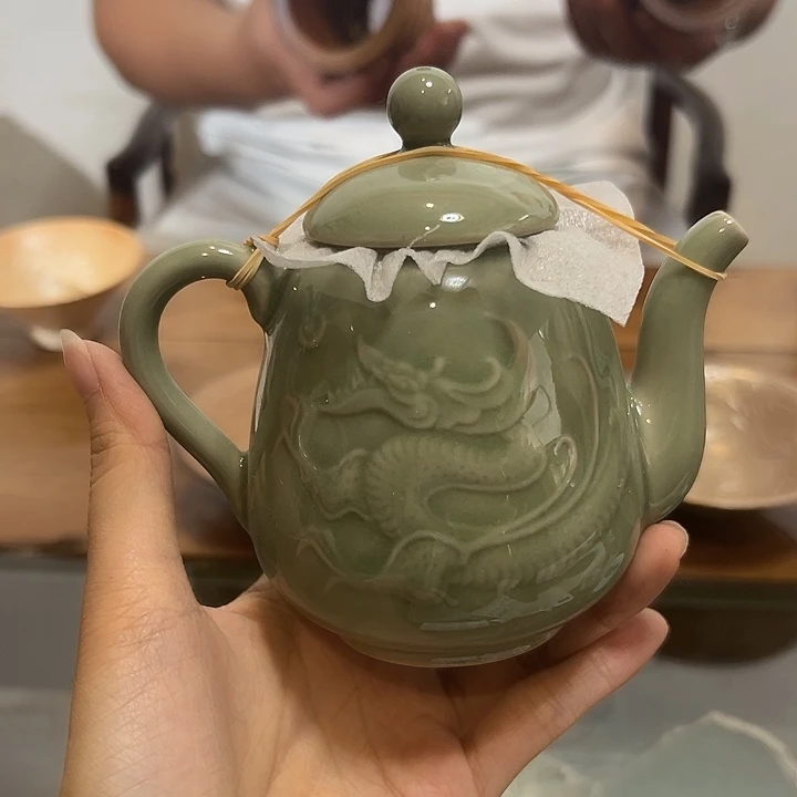 m***o龙泉云间青瓷小米茶器