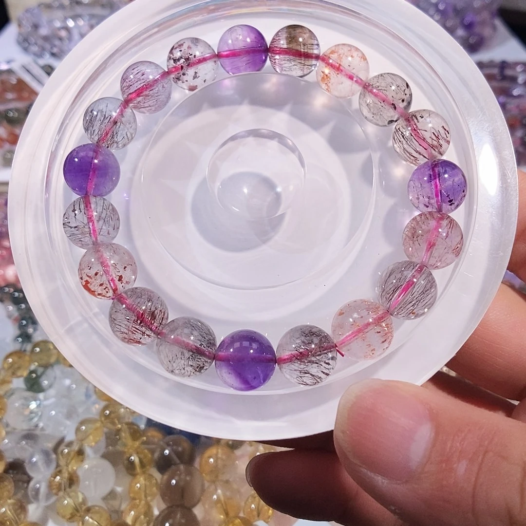 水晶手链未镶嵌超七10mm