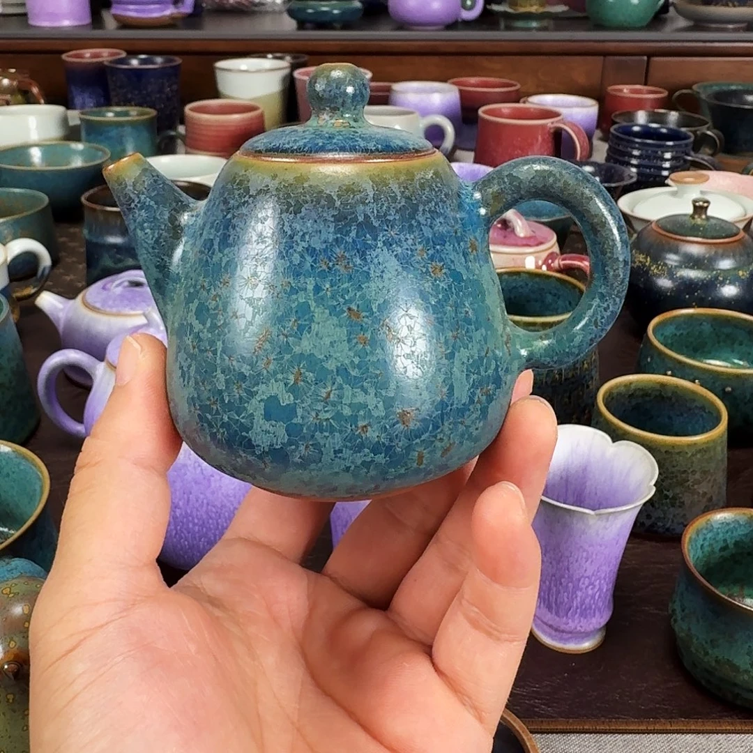 铜绿釉茶壶任晓飞老师