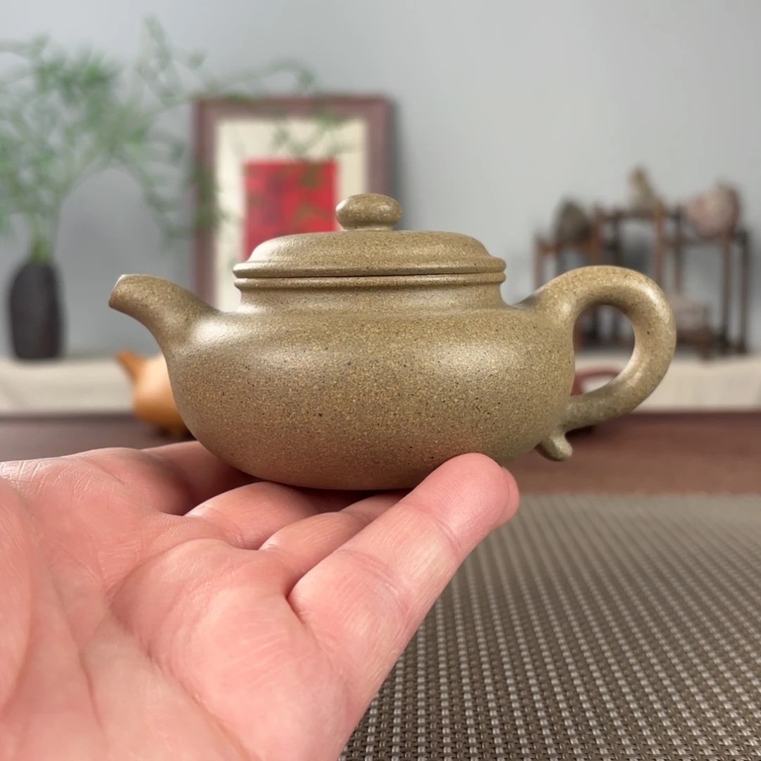 紫砂茶壶黄龙山原矿紫砂壶