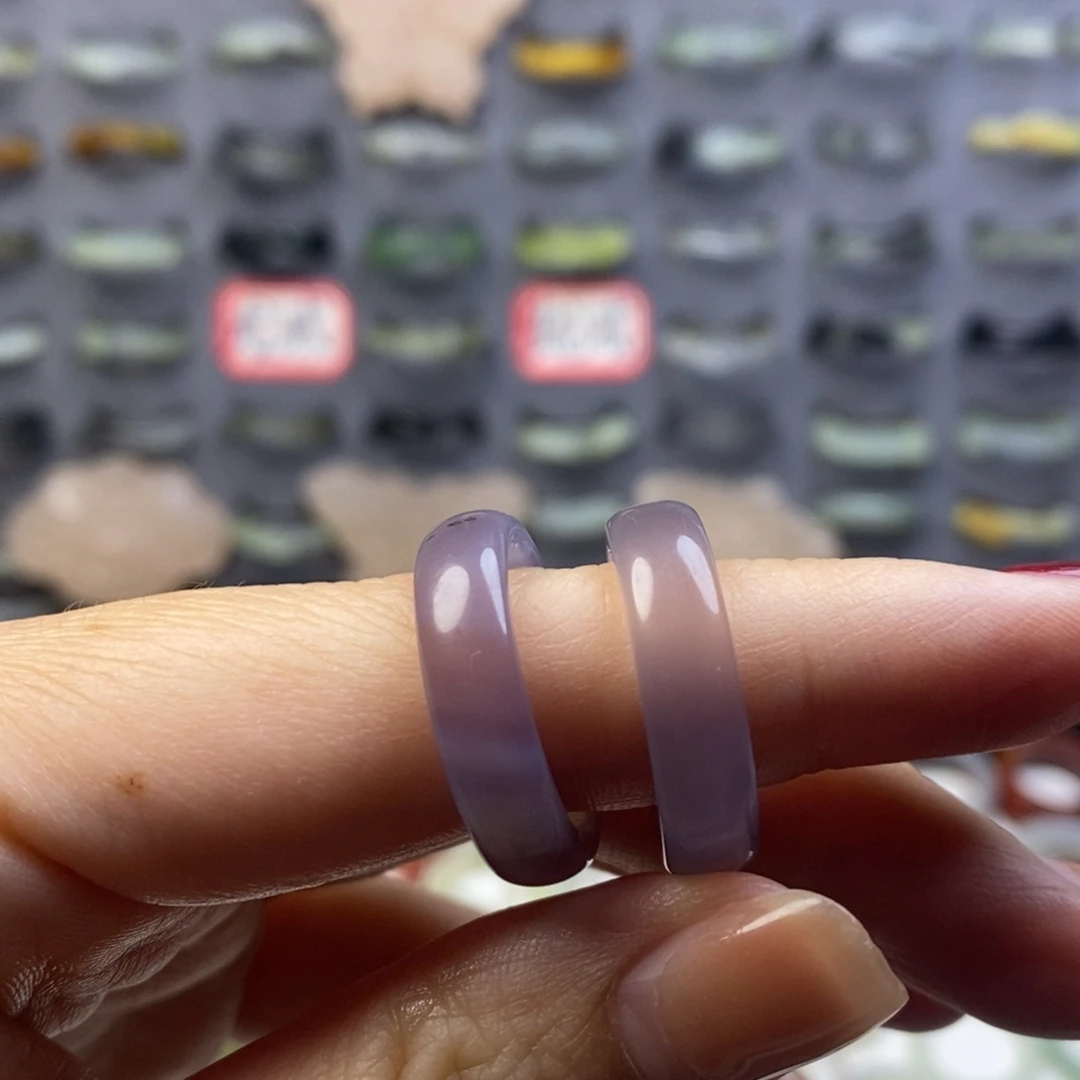 玛瑙/玉髓戒指未镶嵌此***在