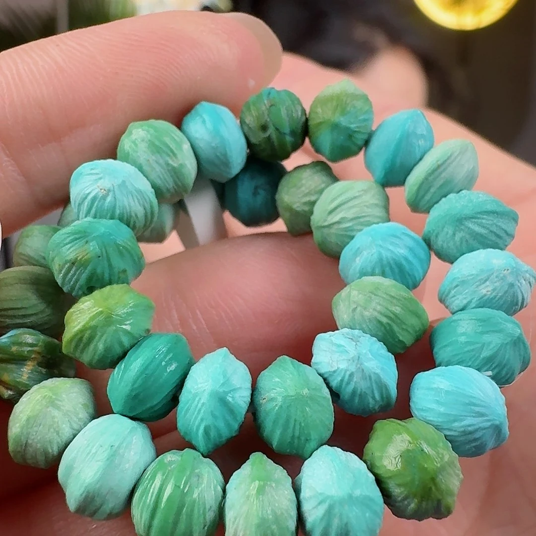 绿松石珠宝奇石未镶嵌