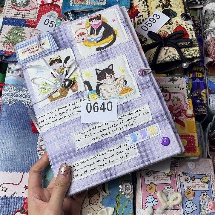 织绣A5活页不带纸640