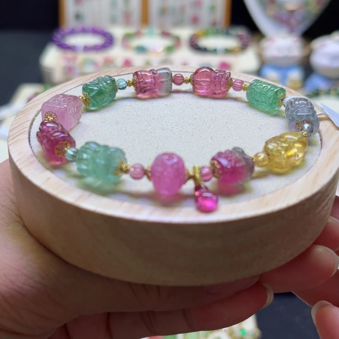 手链未镶嵌碧玺设计款