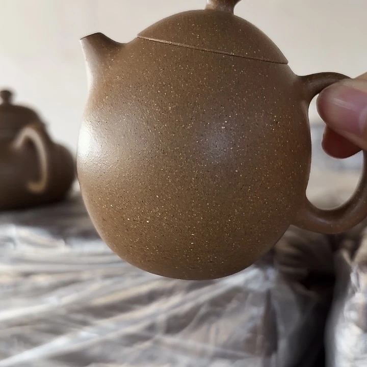 紫砂茶壶宜兴原矿老段泥160