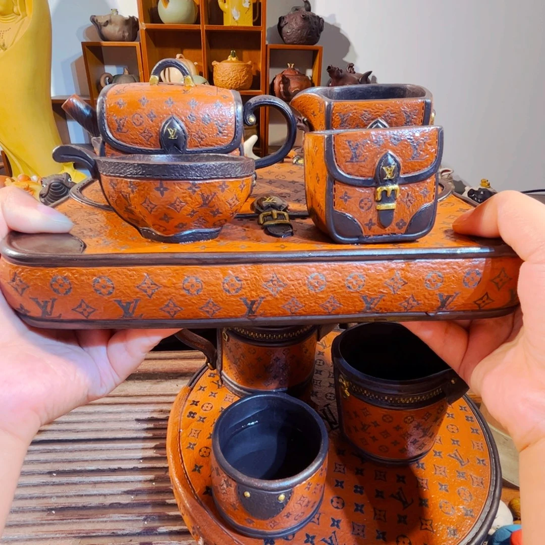 凤***龙茶叶盒紫砂纯手工制作过程就是