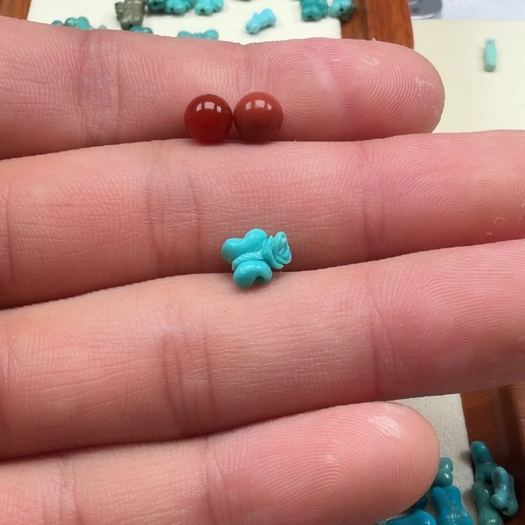 ᥫ***化南红玛瑙未镶嵌珠宝半成品