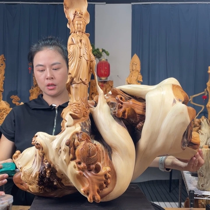 柏木（崖柏）随型摆件