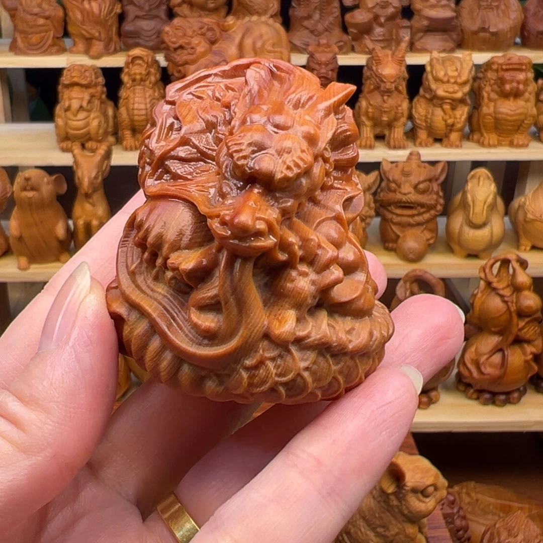 长***江崖柏太行崖柏龙把件