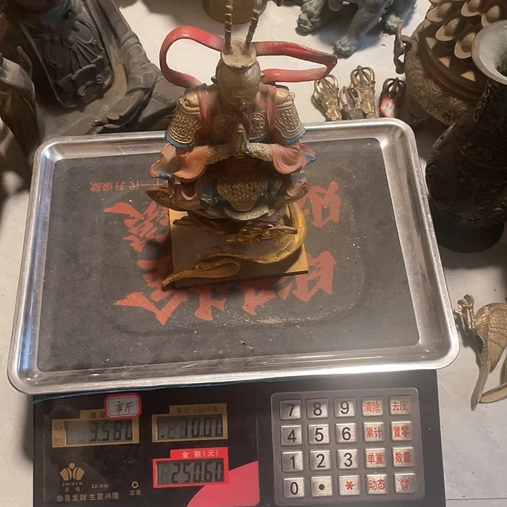 汝**晴二手铜器，默认微瑕