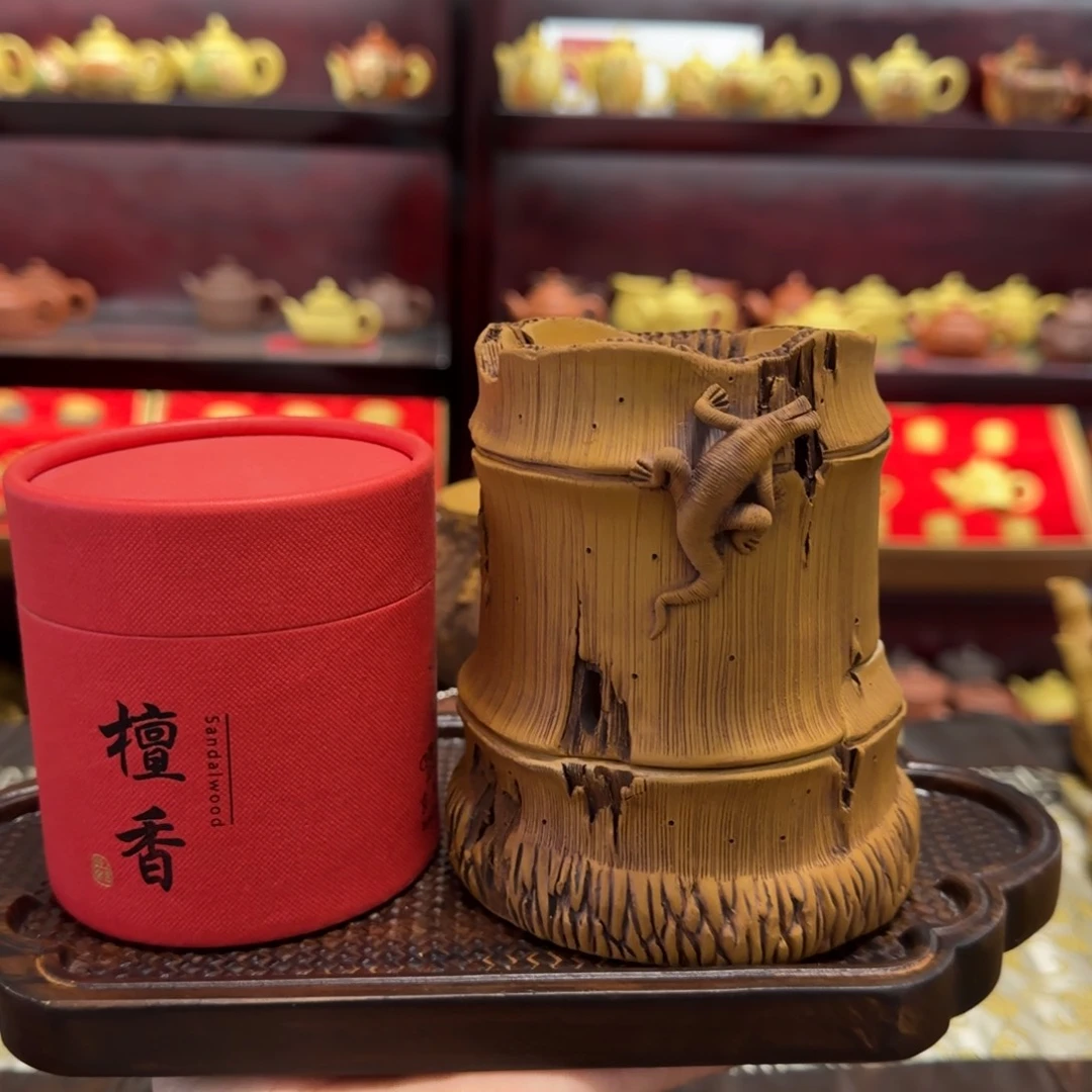 【闪购商品】清水泥茶壶竹节香炉