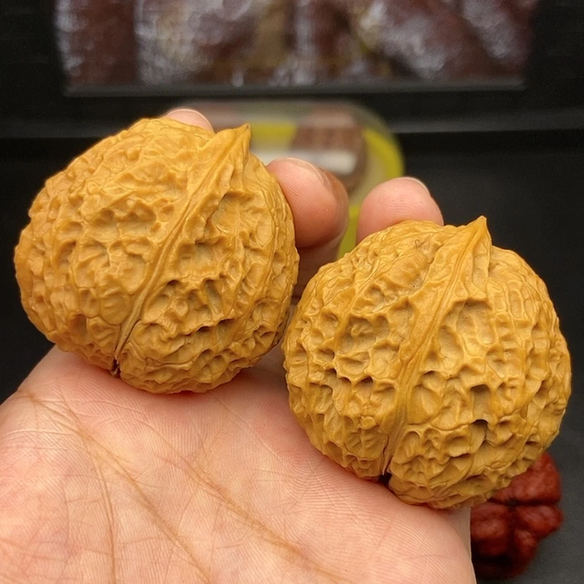【闪购商品】把件文玩核桃42尺大寿桃