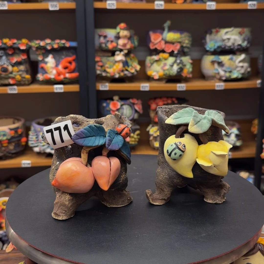 【闪购商品】粗陶手捏