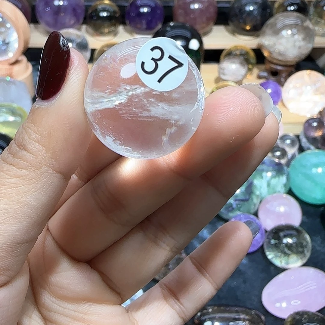 水晶未镶嵌珠宝半成品37瑕疵不退换