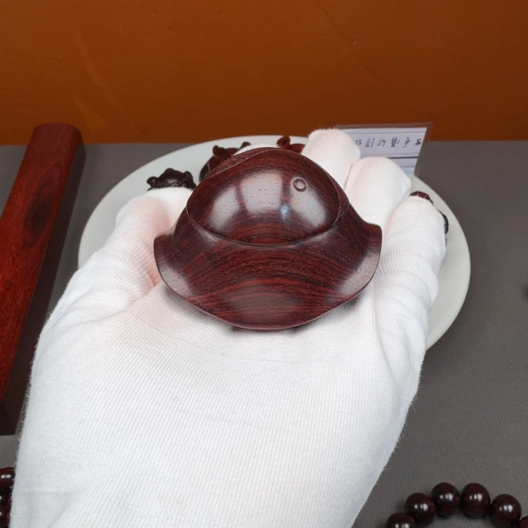 L***w小叶紫檀手串/手链琴料富甲湘工石争