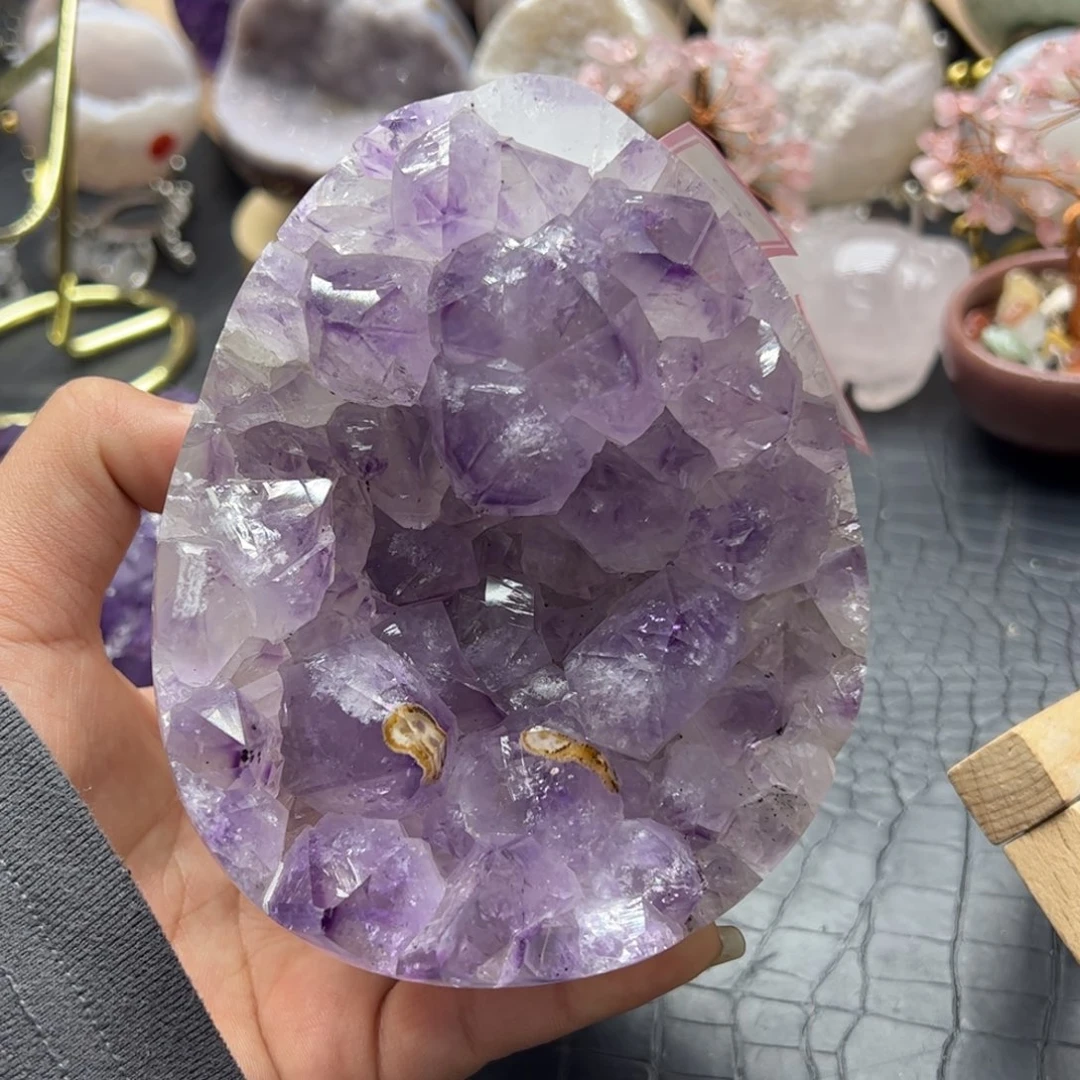 番****珠宝半成品未镶嵌水晶龙蛋73